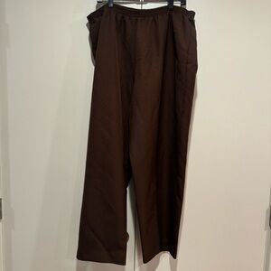5/25 Women’s Plus Size Alfred Dunner Straight Leg Pants in Brown